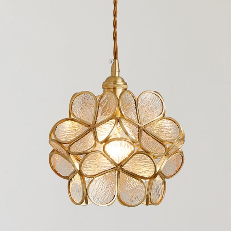 Elegante Bloemvormige Kroonluchter voor Warm Licht-light decor-De Bazelaar