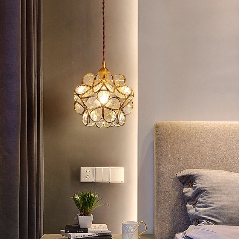 Elegante Bloemvormige Kroonluchter voor Warm Licht-light decor-De Bazelaar