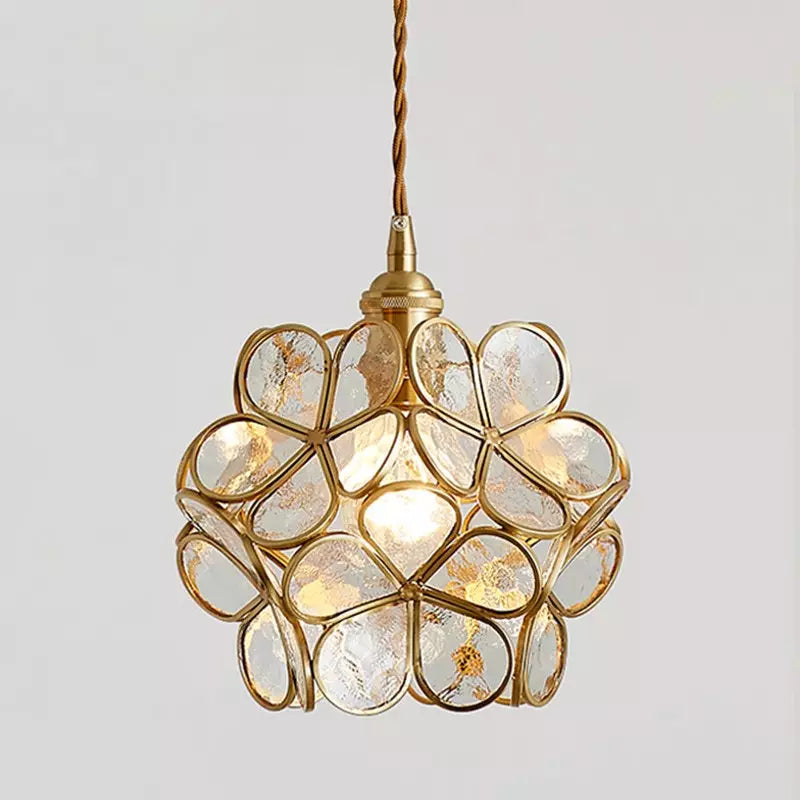 Elegante Bloemvormige Kroonluchter voor Warm Licht-light decor-De Bazelaar