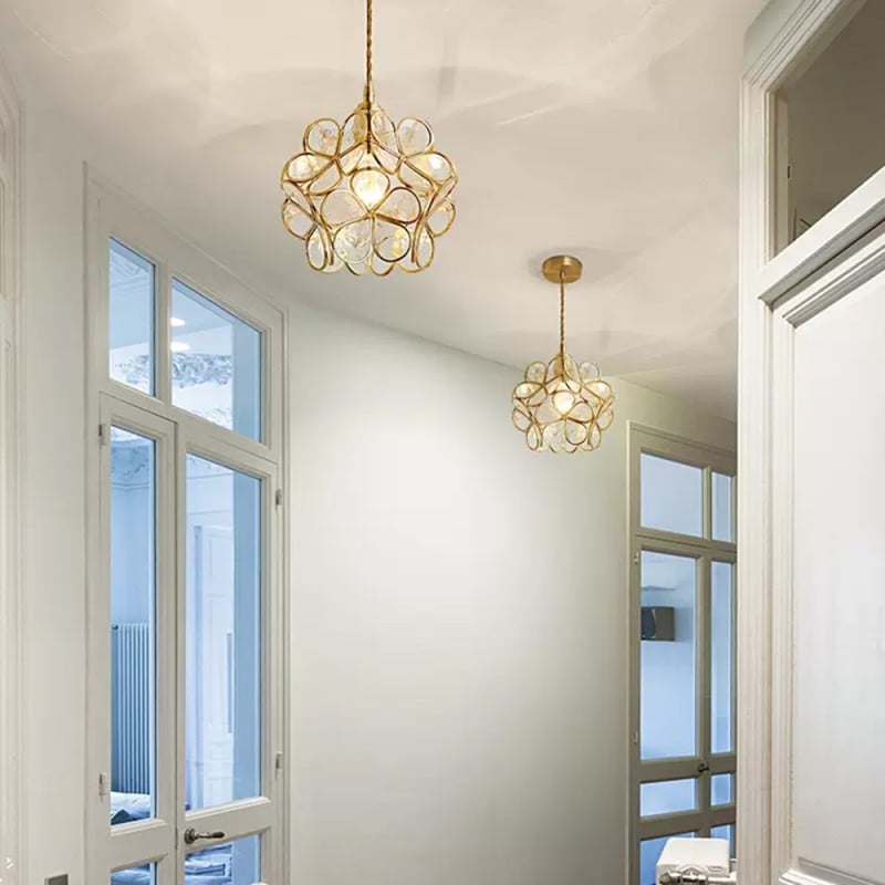 Elegante Bloemvormige Kroonluchter voor Warm Licht-light decor-De Bazelaar