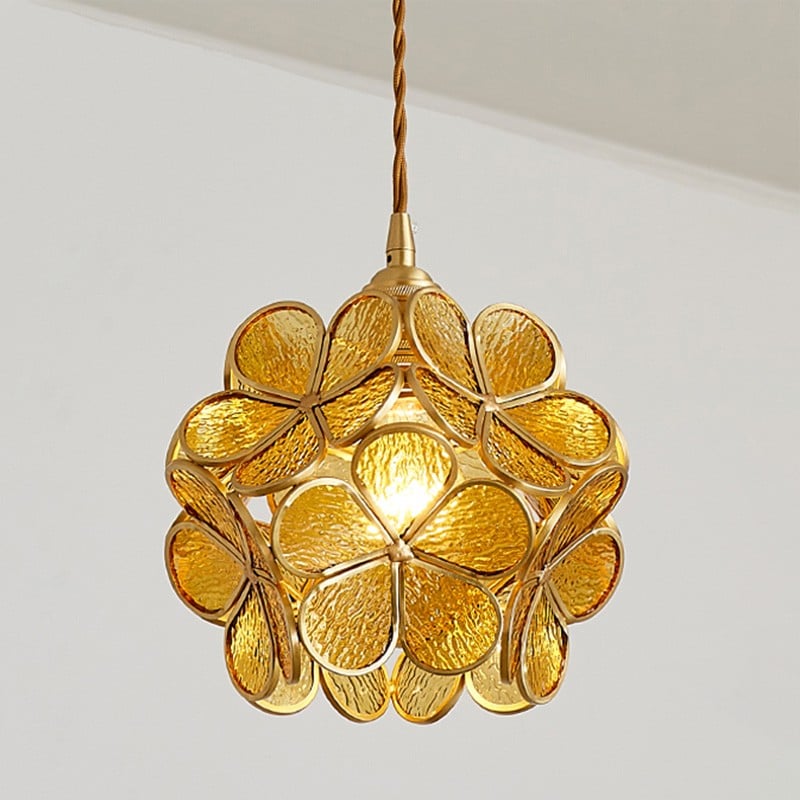 Elegante Bloemvormige Kroonluchter voor Warm Licht-light decor-De Bazelaar