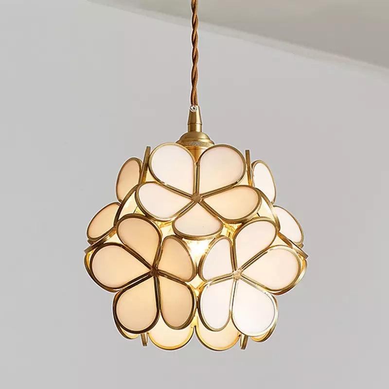 Elegante Bloemvormige Kroonluchter voor Warm Licht-light decor-De Bazelaar