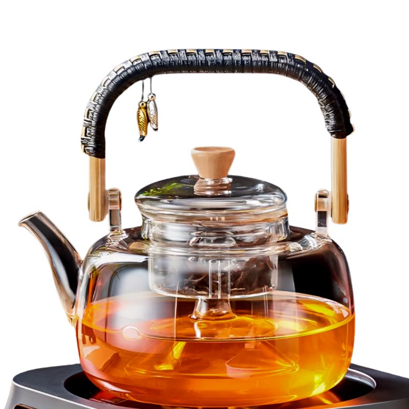 Hittebestendige Theepot - Met Infuser voor Perfecte Thee-Coffee & Tea-De Bazelaar
