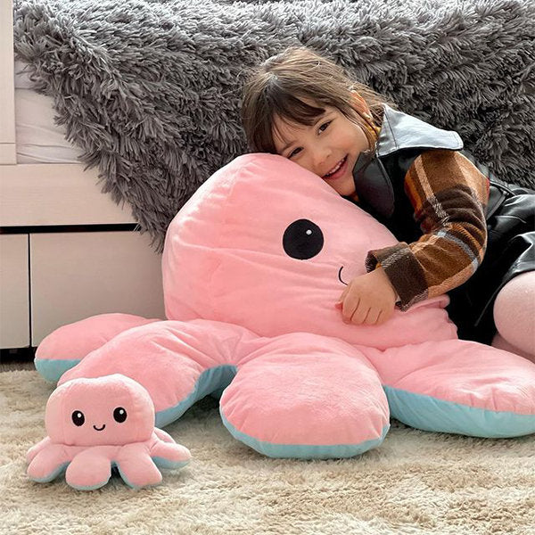 SnuggleBuddy - Schattige Pluche Octopus - Perfecte Knuffel voor Kinderen-Toys-De Bazelaar