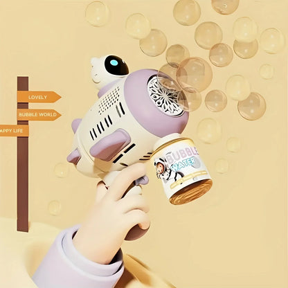 Spaceman Bubble Blaster - Innovatief Bubbelspeelgoed - Buitenplezier gegarandeerd-Toys-De Bazelaar