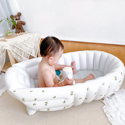 Blow Up Baby Bath™ - Veilig - Opblaasbaar - Voor Binnen en Buiten-Baby bath-De Bazelaar