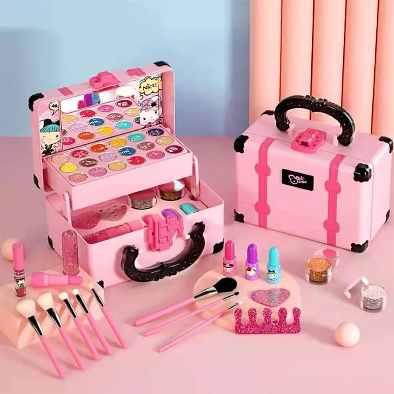 MagicalBeauty - Veilige Kinder Make-up Set - Creatieve Looks-Toys-De Bazelaar