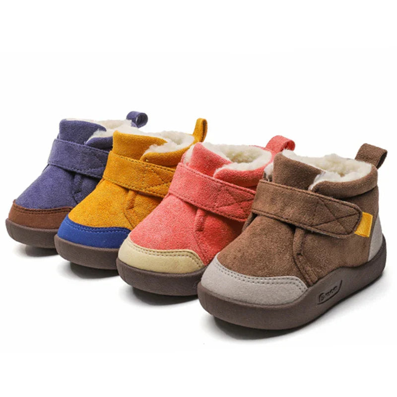 Winter Snowboots voor Peuters – Antislip en Warm met Pluchen Voering-Baby & Toddler-De Bazelaar