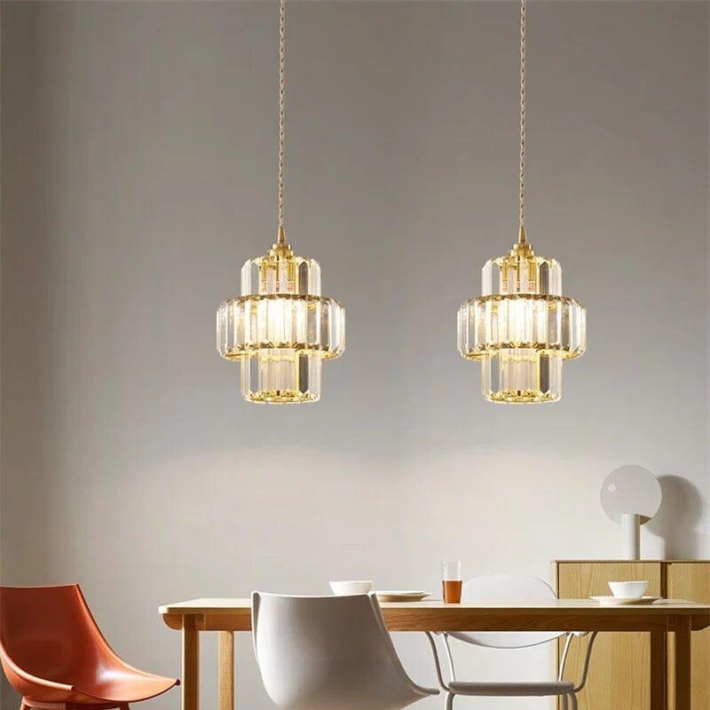 Elegante Kristallen Hanglamp Saela - Luxe Verlichting-light decor-De Bazelaar