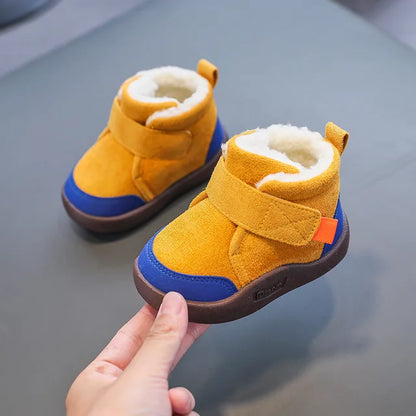 Winter Snowboots voor Peuters – Antislip en Warm met Pluchen Voering-Baby & Toddler-De Bazelaar