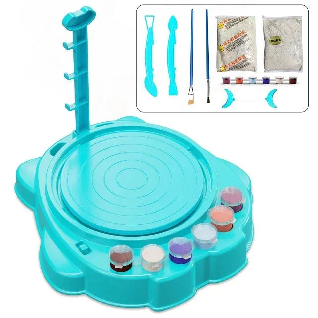 Creatieve Pottenbakkersschijf - Ontwikkel Talent en Creativiteit-Educational Toys-De Bazelaar