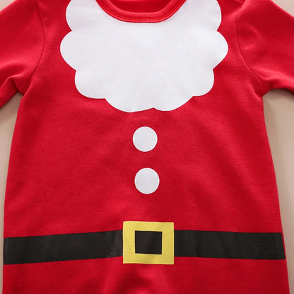 Baby's Eerste Kerstmis Outfit - Santa & Elf Romper (0-18M)-Toys-De Bazelaar