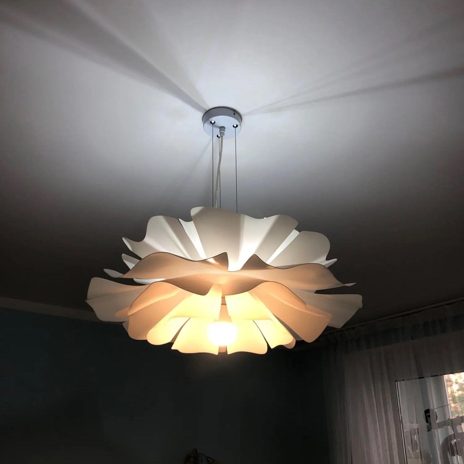 Cloud Flower Hanglamp – Tijdloze Elegantie voor Uw Interieur-lamp-De Bazelaar