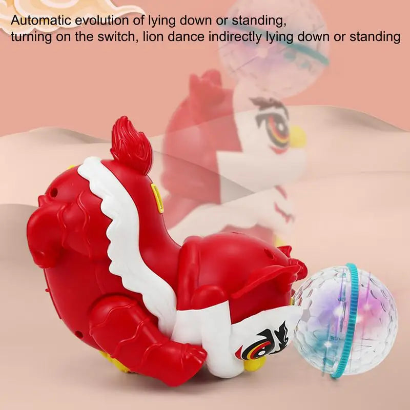 Dancing Lion™ - Creatief Speelgoed - Stimuleert Fantasie - Versterkt Motoriek-Toys-De Bazelaar
