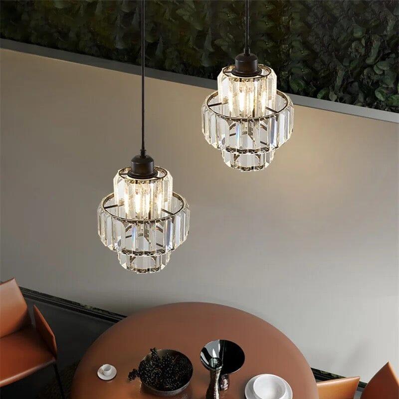 Elegante Kristallen Hanglamp Saela - Luxe Verlichting-light decor-De Bazelaar