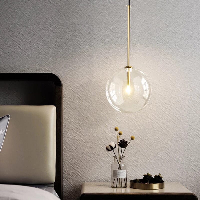 Scandinavische Glazen Hanglamp - Minimalistisch en Modern-light decor-De Bazelaar