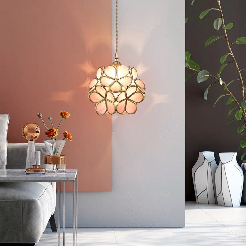 Hanglamp Glazen Bloem Nordic Design-light decor-De Bazelaar