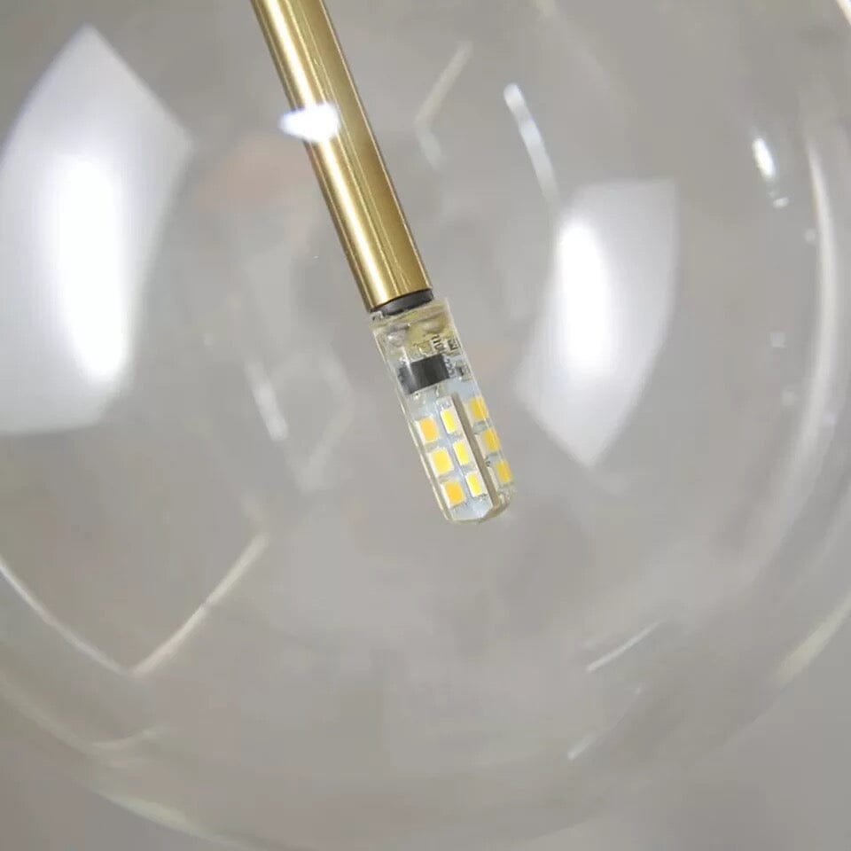 Scandinavische Glazen Hanglamp - Minimalistisch en Modern-light decor-De Bazelaar