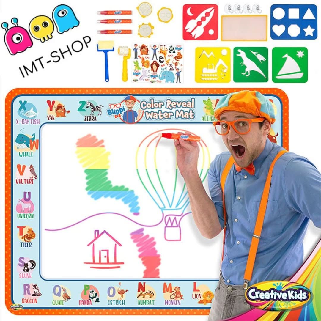 Kleur-Spel | Waterkrabbel Mat - #Kleur-Spel | Waterkrabbel MatDe Bazelaar