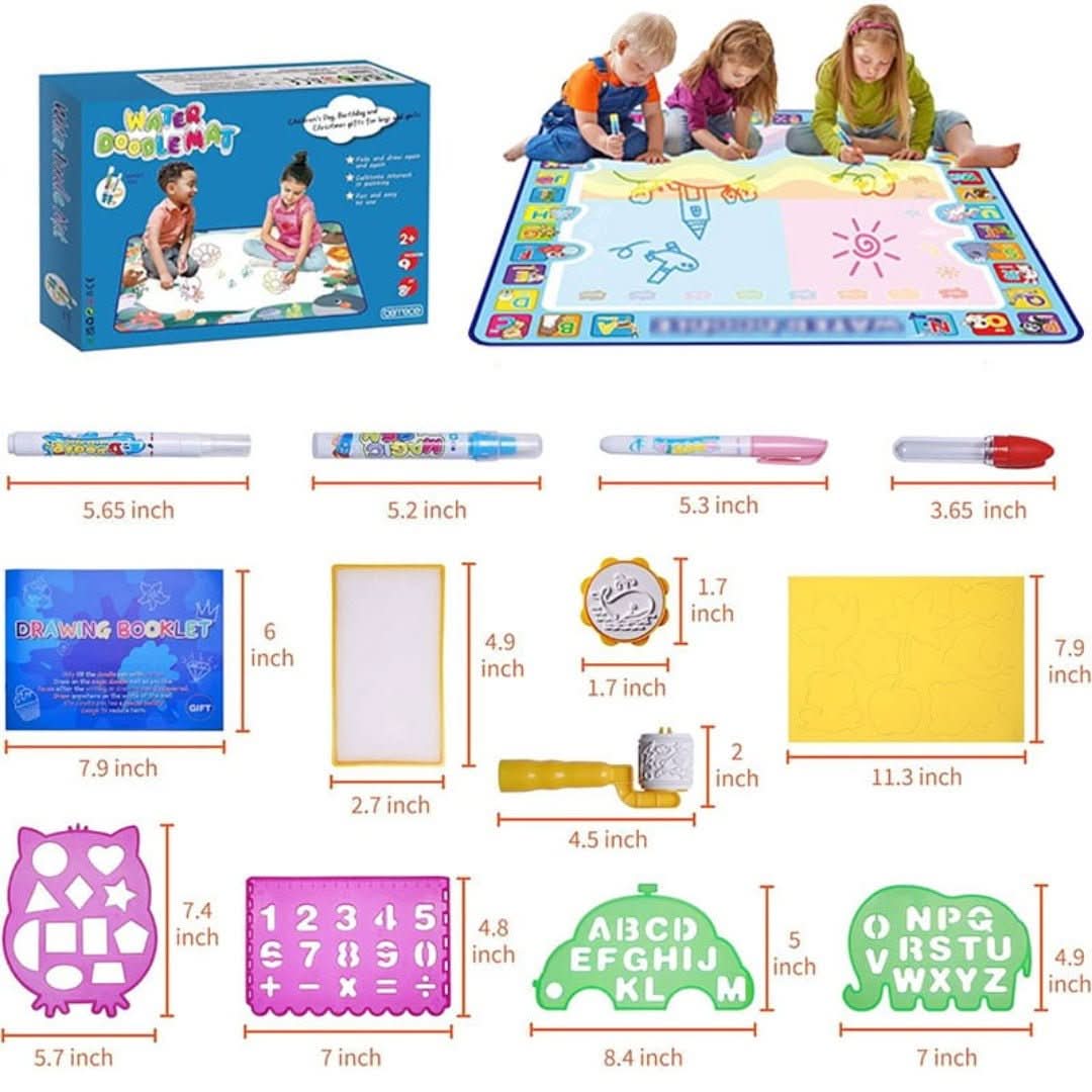 Kleur-Spel | Waterkrabbel Mat - #Kleur-Spel | Waterkrabbel MatDe Bazelaar
