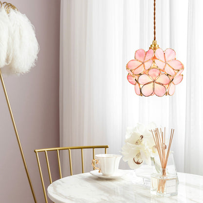 Elegante Bloemvormige Kroonluchter voor Warm Licht-light decor-De Bazelaar
