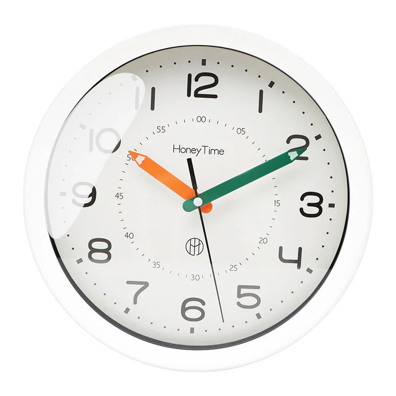 LearnTime - Stille Wandklok voor Kinderen - Educatief & Speels-Wall Clocks-De Bazelaar