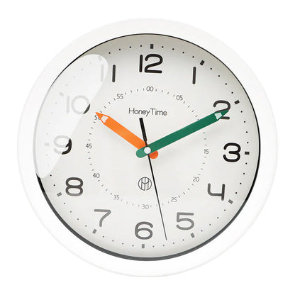 LearnTime - Stille Wandklok voor Kinderen - Educatief & Speels-Wall Clocks-De Bazelaar