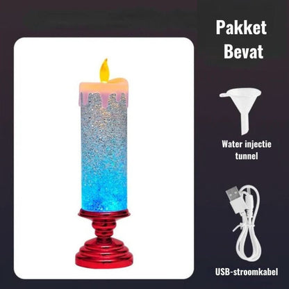 LED-Kaars + Voetstuk - #LED-Kaars + VoetstukDe Bazelaar