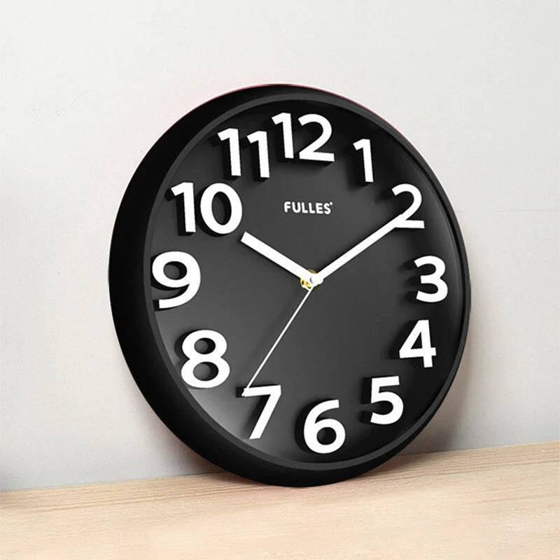 LumeStyle - Minimalistische Wandklok - Modern Design - Tijdloze Elegantie-Wall Clocks-De Bazelaar