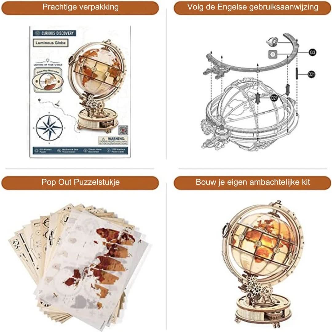 Luminous Globe | LED Licht - #Luminous Globe | LED LichtDe Bazelaar