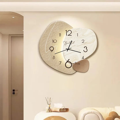 Luxe Wandklok - Verfijnd Ontwerp - Perfect voor Moderne Interieurs-Wall Clocks-De Bazelaar
