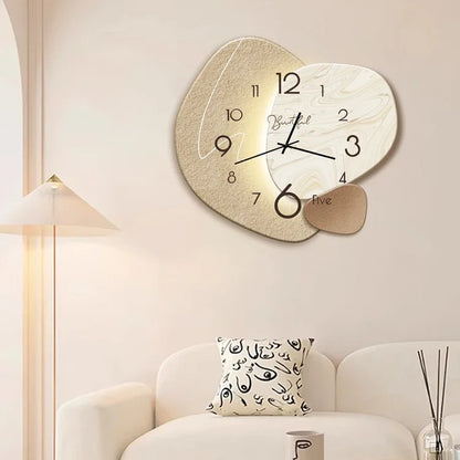 Luxe Wandklok - Verfijnd Ontwerp - Perfect voor Moderne Interieurs-Wall Clocks-De Bazelaar
