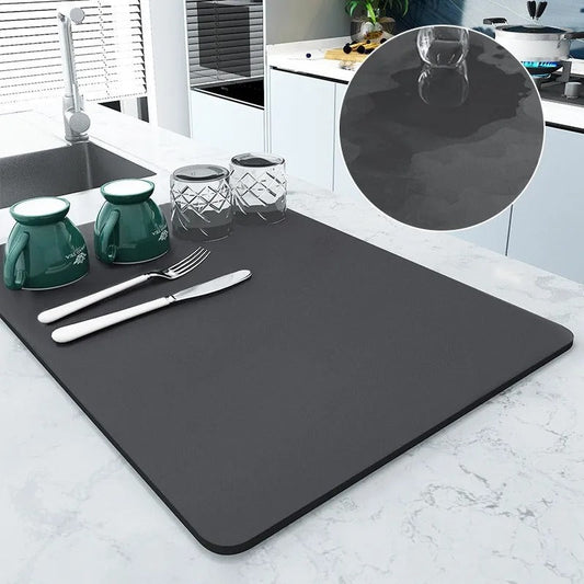 Super Absorberende Keukenmat - Groot - Sneldrogend - Ideaal voor Afvoer-Tableware & Dining Accessories-De Bazelaar