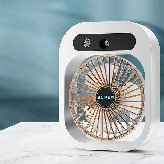 Draagbare Mist Airconditioner - Koel - Verfrissend - Compact-Fans-De Bazelaar