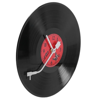 Vintage Vinyl Platen Wandklok - Uniek Decor - Tijdloos Design-Wall Clocks-De Bazelaar