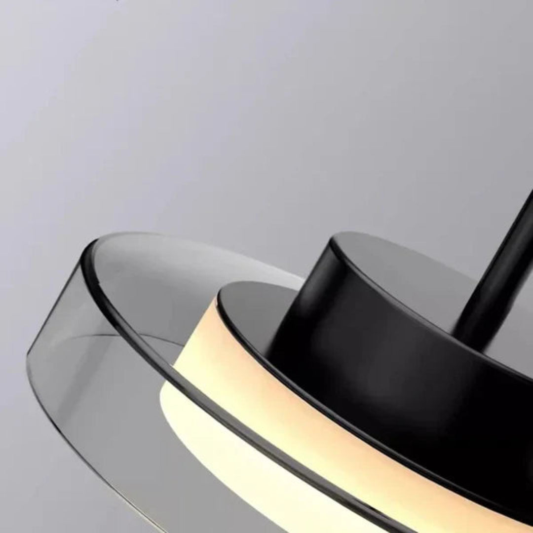 Franse Stijl Hanglamp - Elegant Acryl en IJzer Design