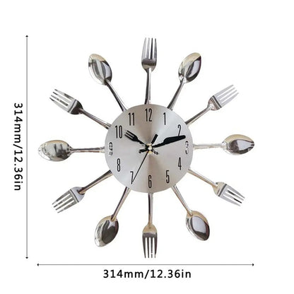 Bestek Design Wandklok - Stijlvol - Functioneel - Perfect voor Keuken-Wall Clocks-De Bazelaar
