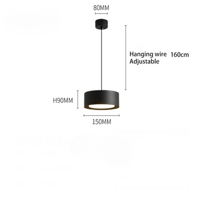 Moderne Ronde LED Hanglamp in 3 Kleuren-light decor-De Bazelaar