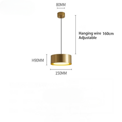Moderne Ronde LED Hanglamp in 3 Kleuren-light decor-De Bazelaar