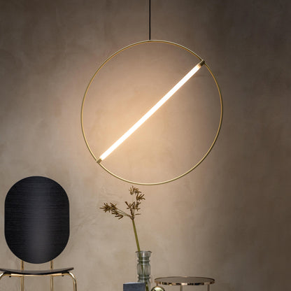 Moderne Scandinavische Hanglamp met LED en Luxe Afwerking-lamp-De Bazelaar