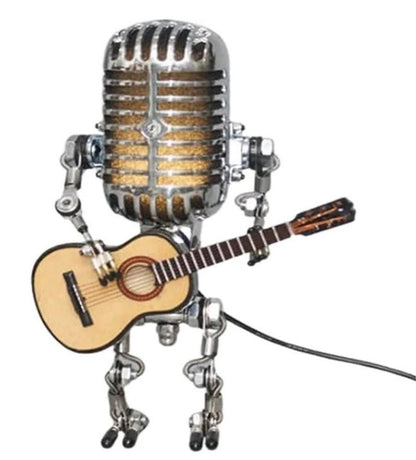 Microfoon Robot | Vintage Bureaulamp - #Microfoon Robot | Vintage BureaulampDe Bazelaar