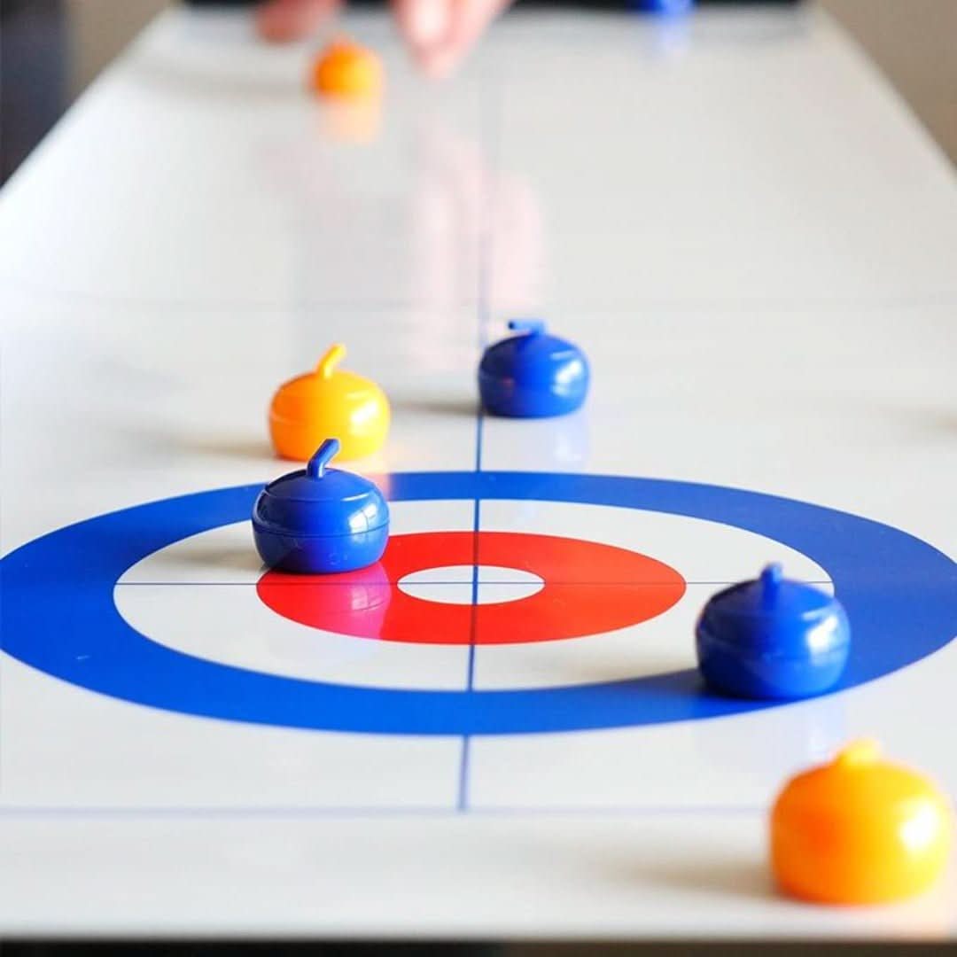 Mini Curling Spel - #Mini Curling SpelDe Bazelaar