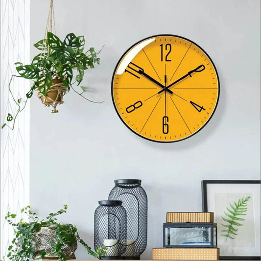 Moderne Nordic Stijl Wandklok - Elegant Design - Perfecte Tijdweergave-Wall Clocks-De Bazelaar