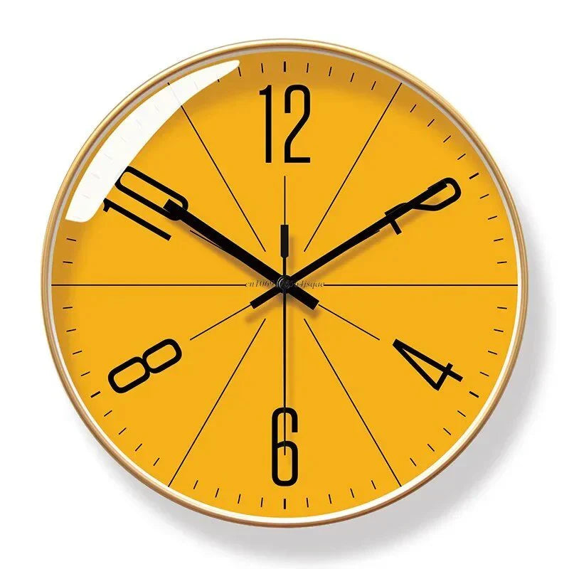 Moderne Nordic Stijl Wandklok - Elegant Design - Perfecte Tijdweergave-Wall Clocks-De Bazelaar