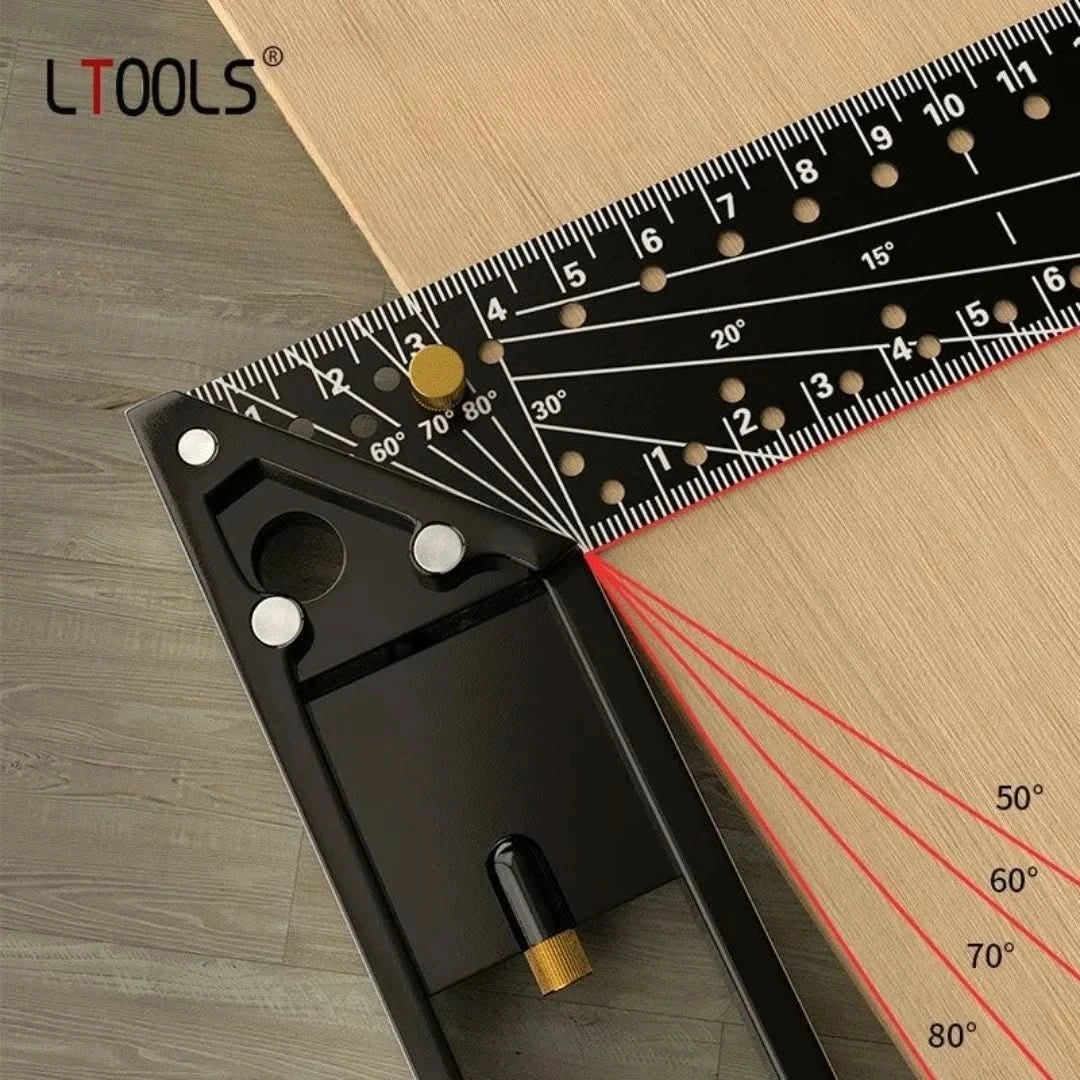 Multi-Hoek Meetliniaal | Professioneel Meetinstrument - #Multi-Hoek Meetliniaal | Professioneel MeetinstrumentDe Bazelaar