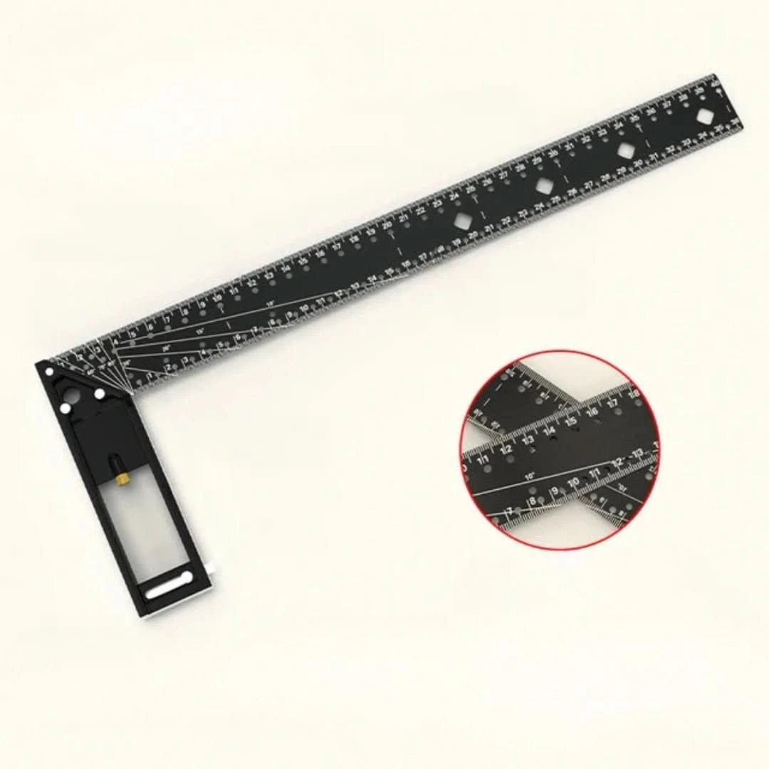 Multi-Hoek Meetliniaal | Professioneel Meetinstrument - #Multi-Hoek Meetliniaal | Professioneel MeetinstrumentDe Bazelaar