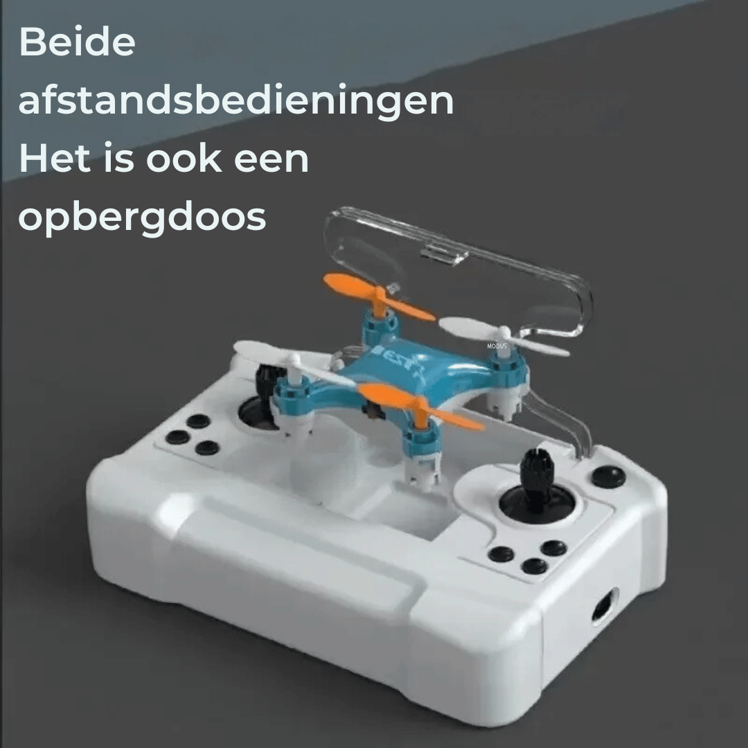 Mini Drone - Afstandsbediening en Hoogtevasthoudfunctie-Drone-De Bazelaar