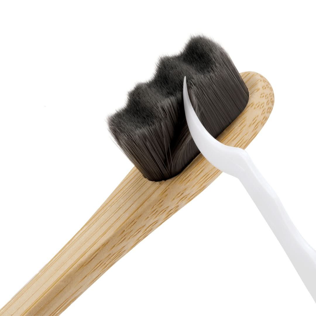 Nano-Tandenborstel | Houtskoolharen - #Nano-Tandenborstel | HoutskoolharenDe Bazelaar