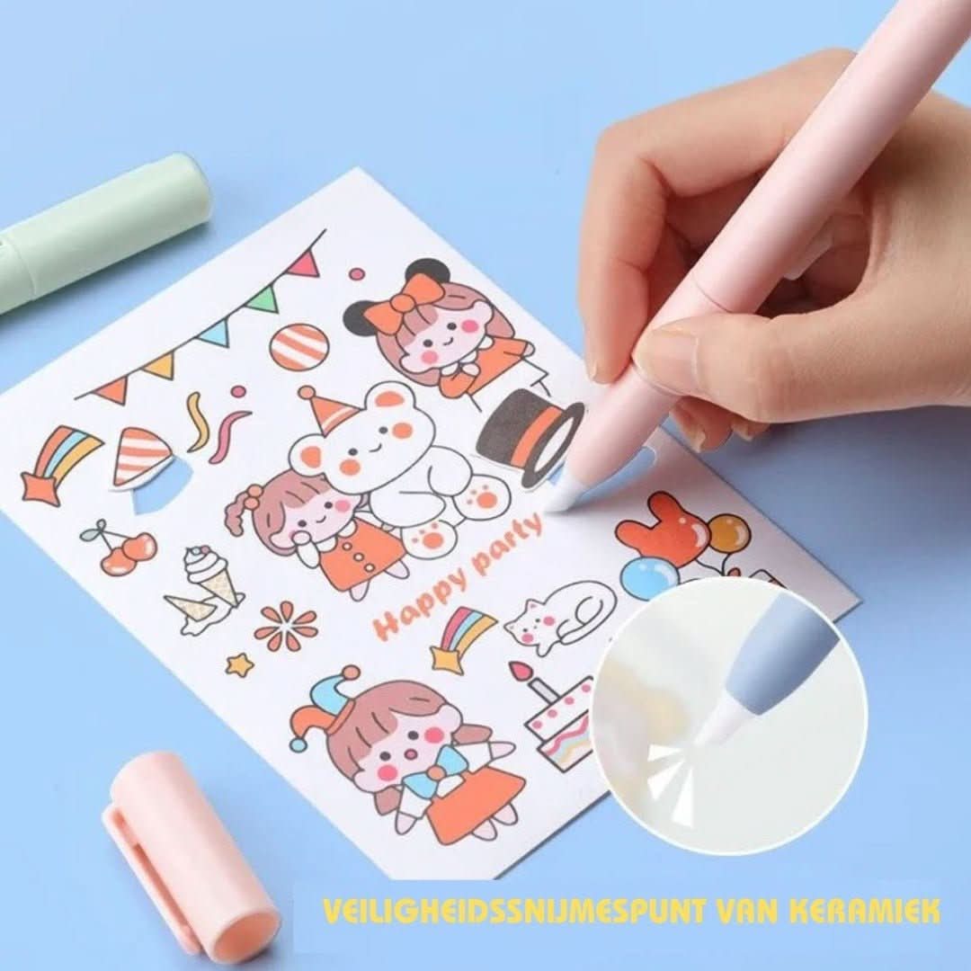 NanoKnip | Mini Keramische Vouwschaar - #NanoKnip | Mini Keramische VouwschaarDe Bazelaar