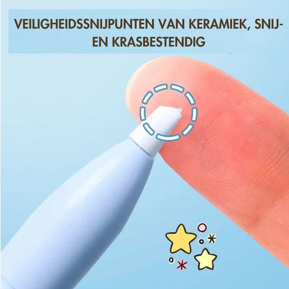NanoKnip | Mini Keramische Vouwschaar - #NanoKnip | Mini Keramische VouwschaarDe Bazelaar